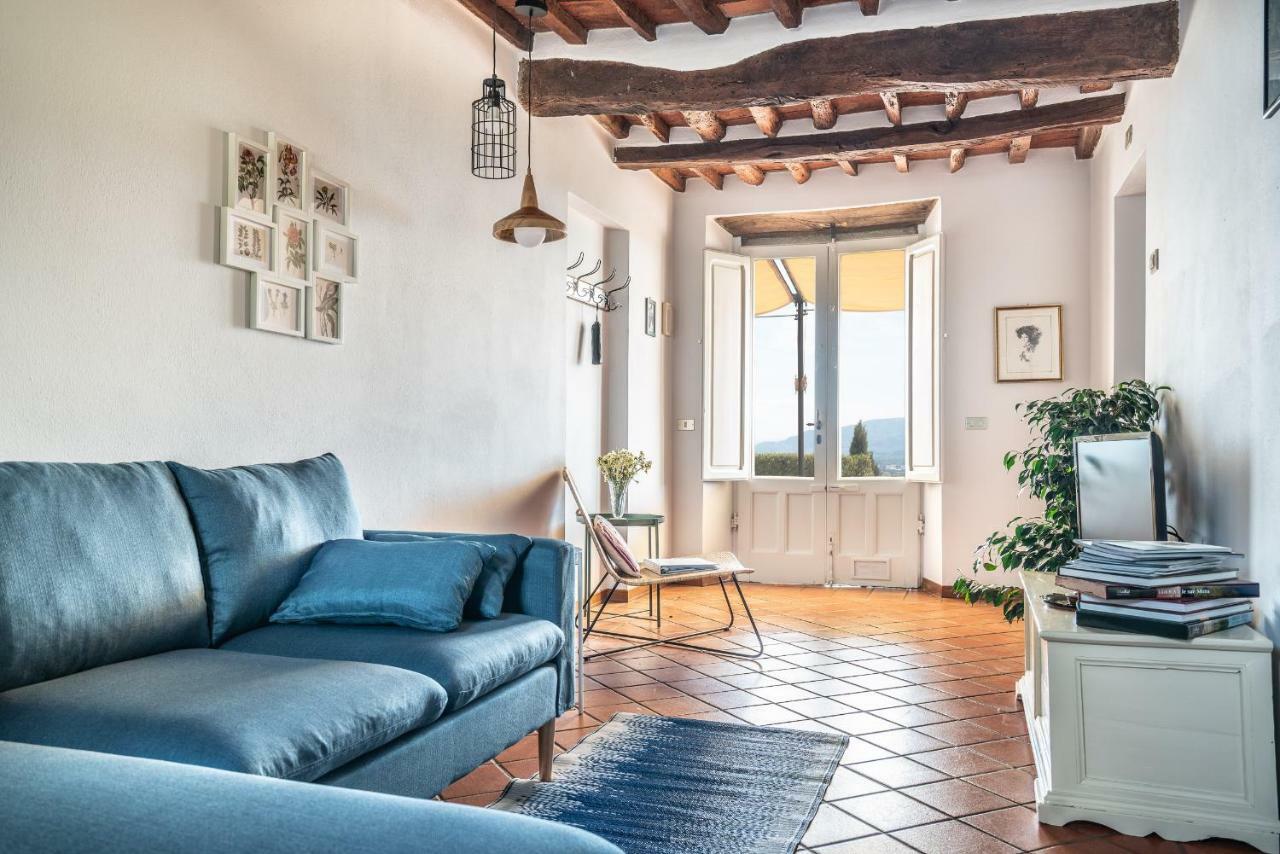 Accogliente Alloggio Con Vista E Piscina Lucca Ngoại thất bức ảnh