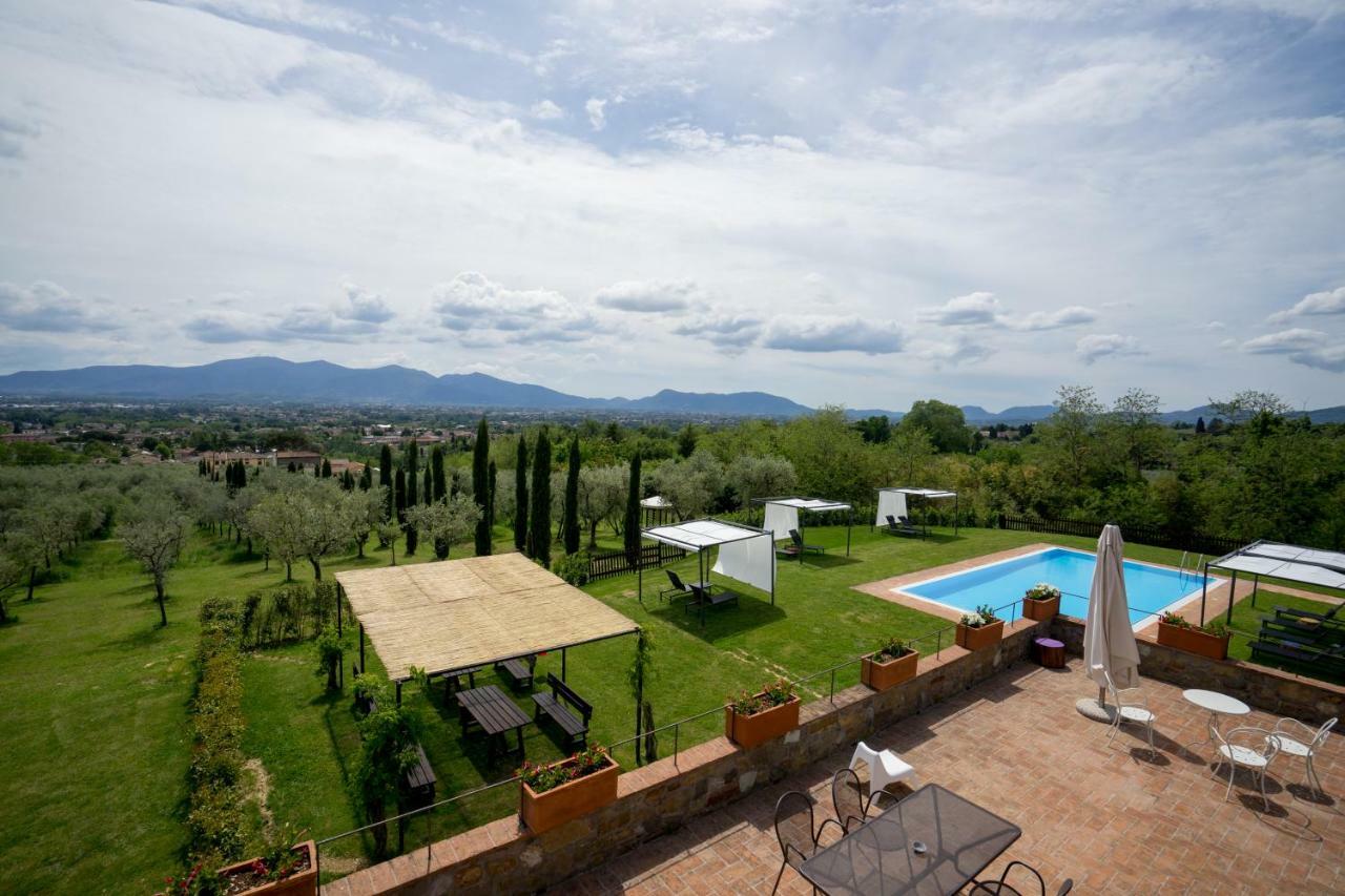 Accogliente Alloggio Con Vista E Piscina Lucca Ngoại thất bức ảnh