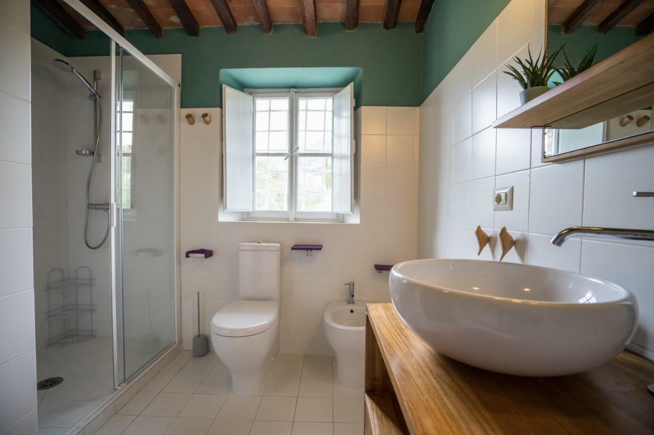 Accogliente Alloggio Con Vista E Piscina Lucca Ngoại thất bức ảnh